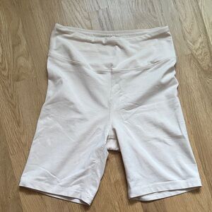 Women’s Bike Shorts in Cream